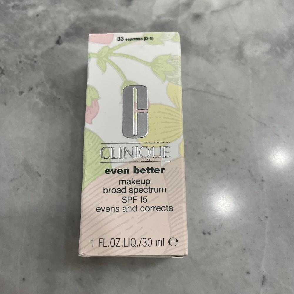 Clinique Even Better Makeup - 33 Espresso - Broad Spectrum SPF 15